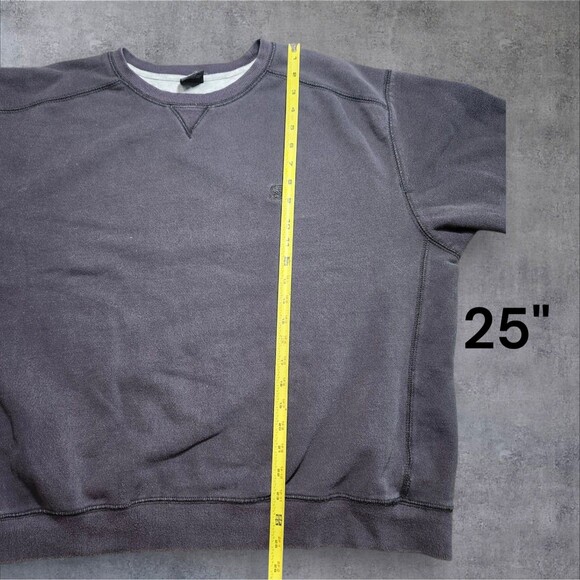 Vintage 90s Starter Blank Crewneck Sweatshirt XL Black Comfort Classic Unisex - Picture 10 of 10